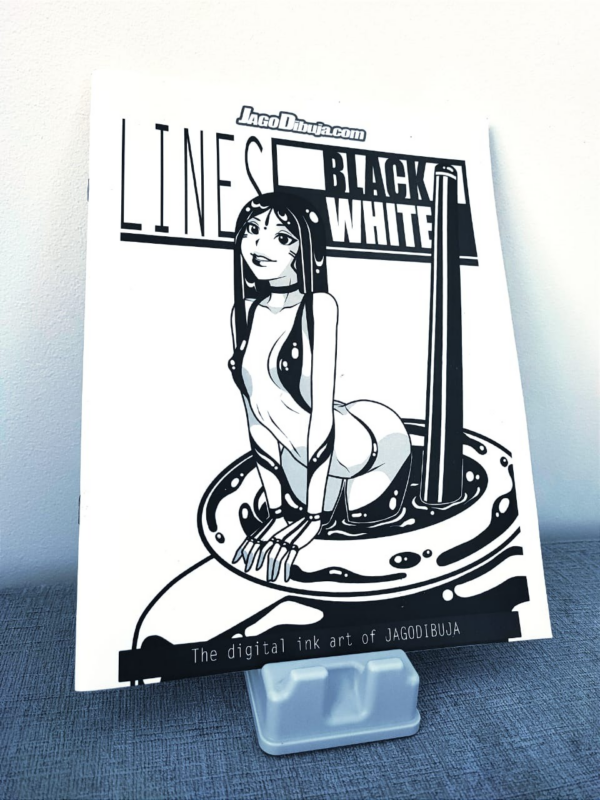 Libro Artbook LINES Black and White #1